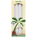 Aloha Bay Dripless Tapers Coconut Wax Blend White