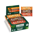 Aloha Organic Plant Based Protein Bars Variety Pack