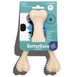 BetterBone Dog Bone Chew Toy Soft All Natural - Small