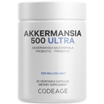 Codeage Akkermansia Ultra 500M AFU-Akkermansia Muciniphila Probiotic Supplement