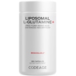 Codeage L-Glutamine 1000mg Supplement-Free-Form Amino Acid Glutamin-Gut Health-Immune-Muscles Support