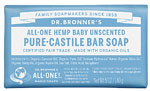 Dr. Bronner's All-One Pure-Castile Bar Soap Hemp Baby Unscented