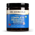 Dr. Mercola Organic Complete Probiotics Gummies for Kids Natural Cherry