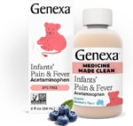 Genexa Infants Pain & Fever Acetaminophen Drops Ages 2-3 Blueberry