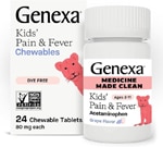 Genexa Kids Pain & Fever Acetaminophen Ages 2-11 Grape