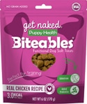 Get Naked Biteables Functional Dog Soft Treats Puppy Health Chicken Recipe