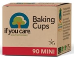 If You Care Baking Cups Unbleached Chlorine-Free - 90 Cups - Mini