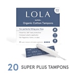 Lola Super Plus Tampons Compact Plastic Applicator
