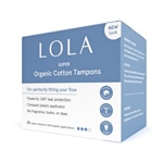 Lola Super Tampons Compact Plastic Applicator