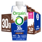 Orgain 30g High Protein Shake Chocolate Fudge
