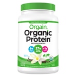 Orgain Organic Vegan 21g Protein Powder Plant Based Vanilla Bean