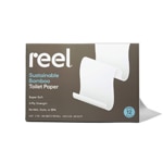 Reel Toilet Paper 100% Bamboo Tree-Free 3-Ply 300 Sheet Roll