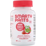 SmartyPants Kids Prebiotic and Probiotic Immunity Formula Strawberry Crème