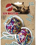 Spot Cat Toy Sew Much Fun Yarn Ball - 2.5 inch