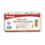 Suzie's Organic Saltine Cracker Salt and Extra Virgin Olive Oil