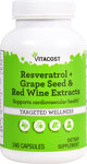 Vitacost Resveratrol + Grape Seed & Red Wine Extracts