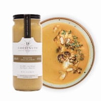 18 Chestnuts Gluten Free Plant Based Soup Roasted Cauliflower