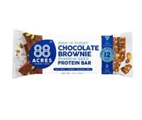 88 ACRES Nut Free Pumpkin Seed Protein Bar Dark Chocolate Brownie