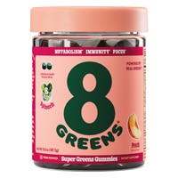 8Greens Daily Greens Dietary Supplement Peach