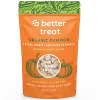 A Better Treat Dog & Cat Treats Freeze Dried Organic Pumpkin