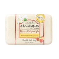 A La Maison French Milled Hand & Body Bar Soap Honey Crisp Apple