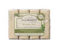 A La Maison French Milled Hand & Body Bar Soap Rosemary Mint