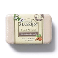 A La Maison French Milled Hand & Body Bar Soap Sweet Almond