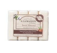 A La Maison French Milled Hand & Body Bar Soap Sweet Almond