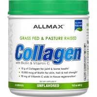 ALLMAX Nutrition Collagen Grass Fed & Pasture Raised with Biotin + Vitamin C