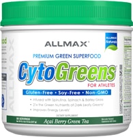 ALLMAX Nutrition CytoGreens® For Athletes Acai Berry Green Tea