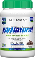 ALLMAX Nutrition IsoNatural Pure Whey Protein Isolate Chocolate