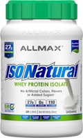 ALLMAX Nutrition IsoNatural Whey Protein Isolate Vanilla