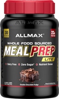 ALLMAX Nutrition Meal Prep Lite 100% Dairy Free Whole Food Sourced Protein Double Chocolate Fudge