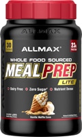 ALLMAX Nutrition Meal Prep Lite 100% Dairy Free Whole Food Sourced Protein Vanilla Waffle Cone
