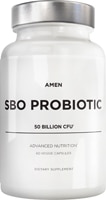 AMEN SBO Probiotic 50 Billion CFU Vegan Multi Strain Soil Based & Prebiotics