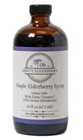 Abbys Elderberry Maple Elderberry Syrup