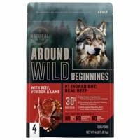 Abound Dry Dog Food Wild Beginnings Beef Venison & Lamb