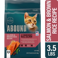 Abound Natural Cat Dry Food Salmon & Brown Rice Recipe