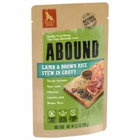 Abound Natural Dog Wet Food Lamb & Brown Rice Stew in Gravy