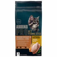 Abound Pro+ Dry Cat Food Indoor Weight Hairball Care Chicken & Turkey