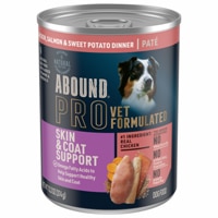 Abound Pro Wet Dog Food Vet Formulated Skin & Coat Support Salmon Sweet Potato Pate