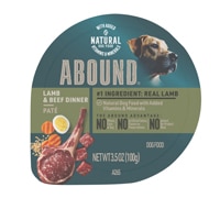 Abound Wet Dog Food Dinner Pate Lamb & Beef