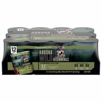 Abound Wild Beginnings Wet Dog Food High Protein Lamb & Beef Dinner Pate