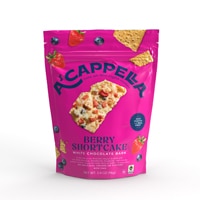 Acappella White Chocolate Bark Berry Shortcake