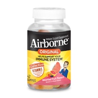 Airborne Immune Support Vitamin C + 9 Vitamins Minerals & Herbs Assorted Fruit