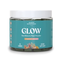 Akasha Superfoods Sea Moss Glow Gummies Strawberry Lemonade