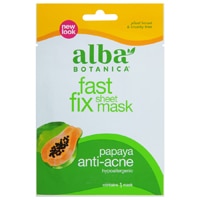 Alba Botanica Fast Fix Sheet Mask Papaya Anti-Acne