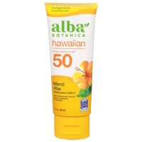 Alba Botanica Hawaiian SPF 50 Sunscreen Lotion Island Vibe