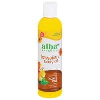 Alba Botanica Organics Hawaiian Body Oil Kukui Nut