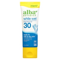 Alba Botanica While Wet Sunscreen Lotion SPF 30